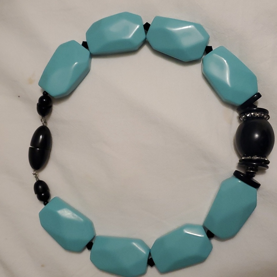 Angela Caputi Chunky Beaded Necklace